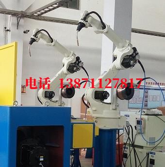 极窄铝合金门弧焊机器人工作站